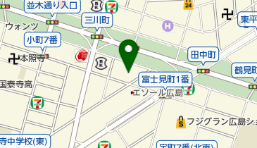 西村内科医院の地図画像