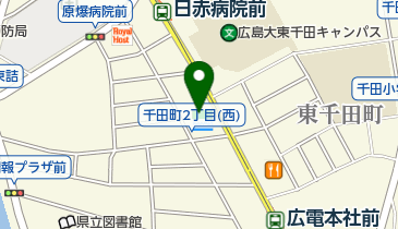 松林内科医院の地図画像