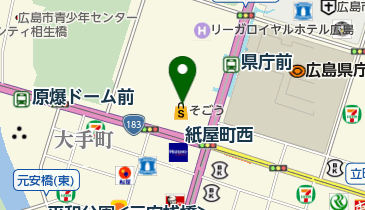 心石形成外科の地図画像