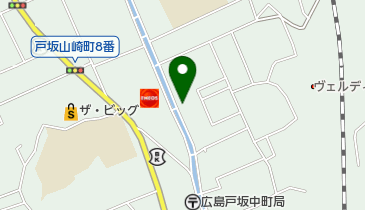 功野皮膚科医院の地図画像