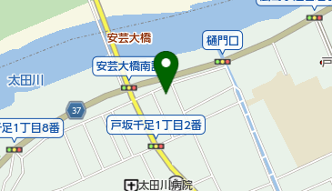 戸坂外科医院の地図画像