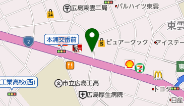 村上外科内科の地図画像