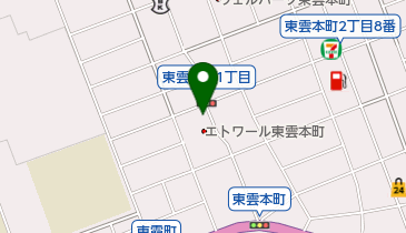 野島内科医院の地図画像