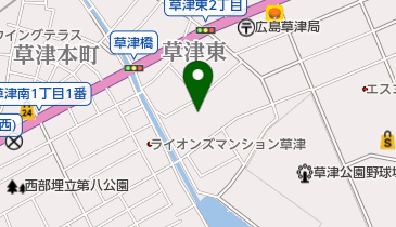 コープ草津診療所の地図画像