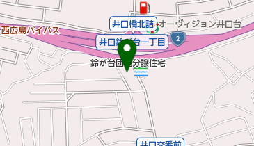 鈴が台クリニックの地図画像