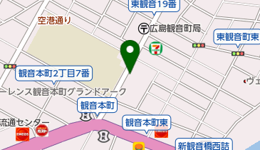 博美医院の地図画像