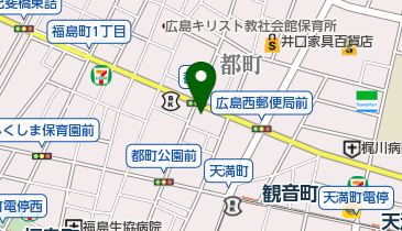 洪内科・消化器科医院の地図画像