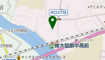 鈴峰今中医院の地図画像