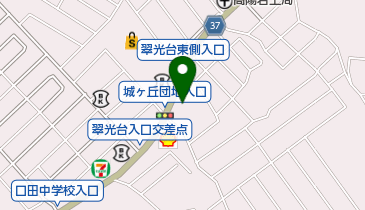 おきた内科クリニックの地図画像