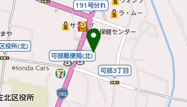 白石眼科ペインクリニックの地図画像