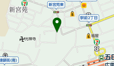 野島内科医院の地図画像