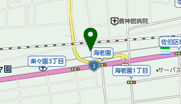 河田産婦人科医院の地図画像