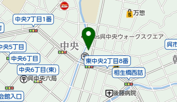 三好内科胃腸科の地図画像