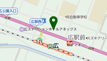 二井谷内科の地図画像