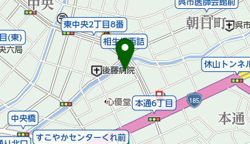 松本内科医院の地図画像