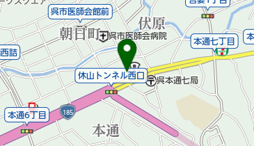 福原内科クリニックの地図画像