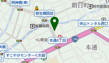 仁和堂医院の地図画像