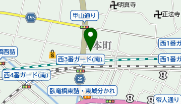 すずき内科胃腸科クリニックの地図画像