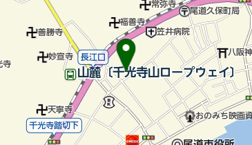 砂田内科の地図画像