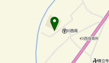 三次市国民健康保険川西診療所の地図画像