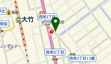 津村眼科医院の地図画像