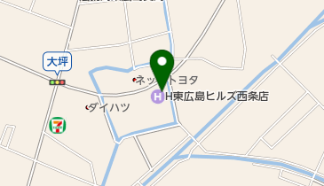 川中皮フ科形成外科の地図画像