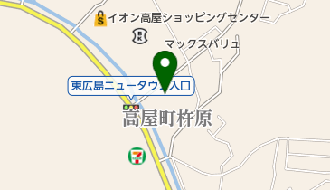 高屋整形外科の地図画像