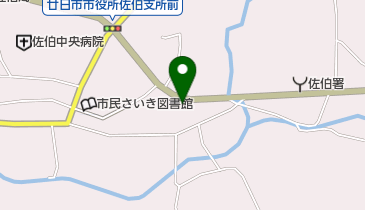 天野医院の地図画像