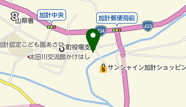 落合整形外科内科の地図画像