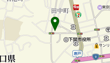 浜田内科クリニックの地図画像