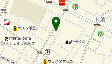 ふくたクリニックの地図画像