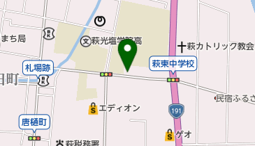ふじわら内科医院の地図画像