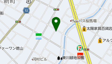 山下内科の地図画像