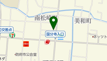 松村内科医院の地図画像