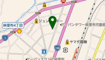 桑原内科の地図画像