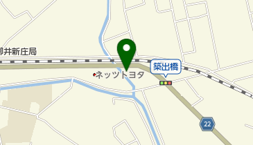 柳井皮フ科の地図画像