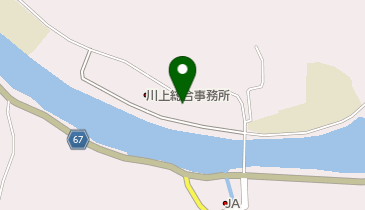 萩市国民健康保険川上診療所の地図画像