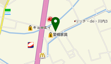 大塚外科内科の地図画像