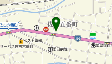 ひうら小児科の地図画像