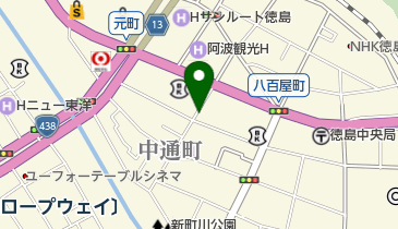 住友医院の地図画像
