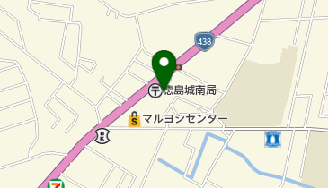 城南公園内科の地図画像