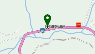 那賀町国民健康保険北川診療所の地図画像