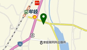 牟岐駅前クリニックの地図画像