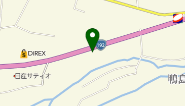 鴨島耳鼻咽喉科の地図画像