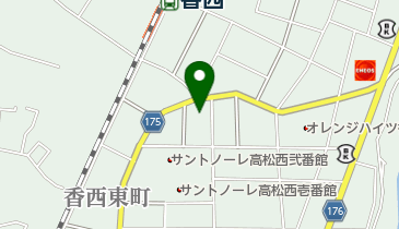 花房外科医院の地図画像