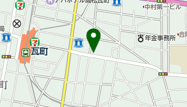 松本整形外科医院の地図画像