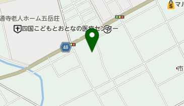 山下内科医院の地図画像