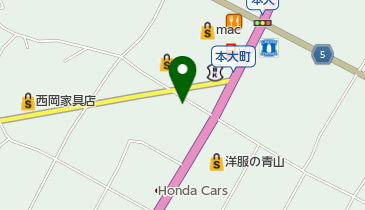 三野小児科医院の地図画像