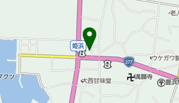 業天医院の地図画像