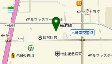 河田外科脳神経外科医院の地図画像